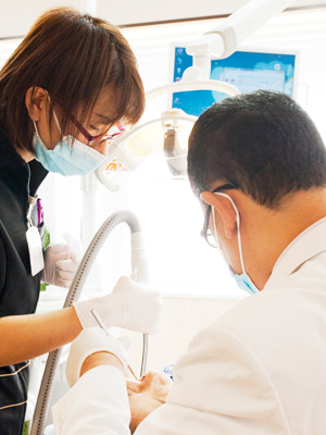 審美歯科の治療の流れ